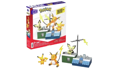 Mega Pokemon Pikachu Evolution Set