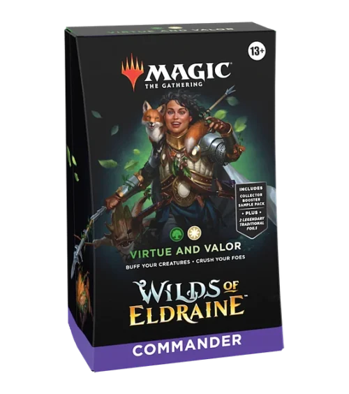 MTG - Wilds Of Eldraine Commander Deck - Virtue and Valor - EN