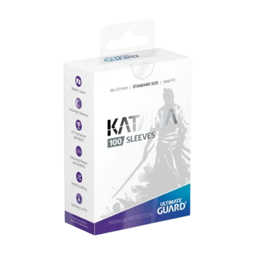 Ultimate Guard Katana Sleeves Standard Size Transparent (100)