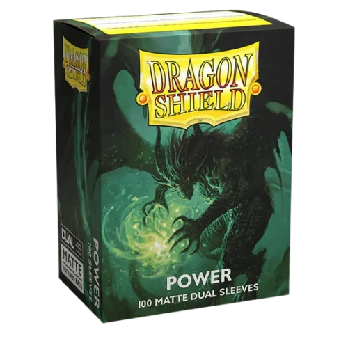 Dragon Shield Dual Matte Sleeves - Power (100 Sleeves)