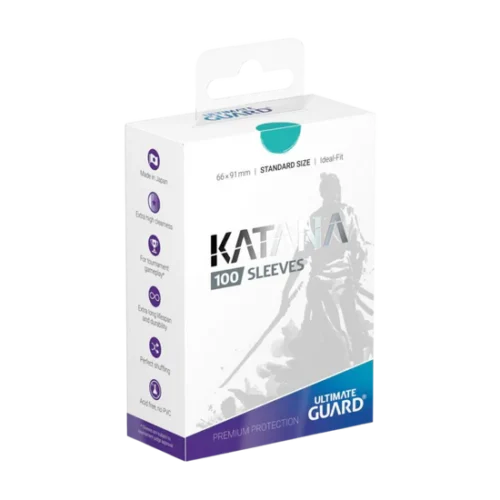 Ultimate Guard Katana Sleeves Standard Size Turquoise (100)