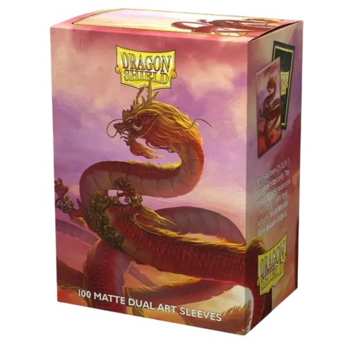 Dragon Shield Dual Matte Art Sleeves - Year of the Wood Dragon (100 Sleeves)