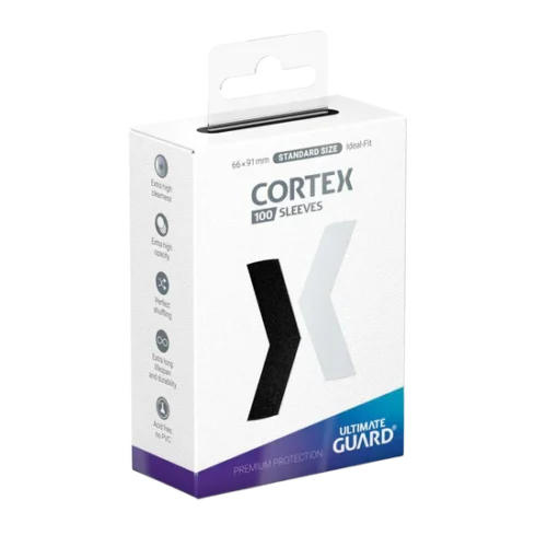 Ultimate Guard Cortex Sleeves Standard Size - Matte Black(100)