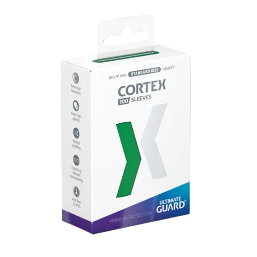 Ultimate Guard Cortex Sleeves Standard Size - Matte Green (100)