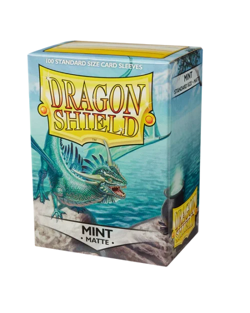 Dragon Shield Matte Sleeves - Mint (100 Sleeves)