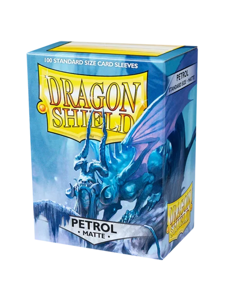Dragon Shield Matte Sleeves - Petrol (100 Sleeves)