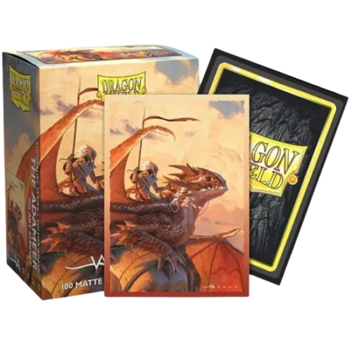Dragon Shield Standard size Matte Dual Art Sleeves - The Adameer (100 Sleeves)