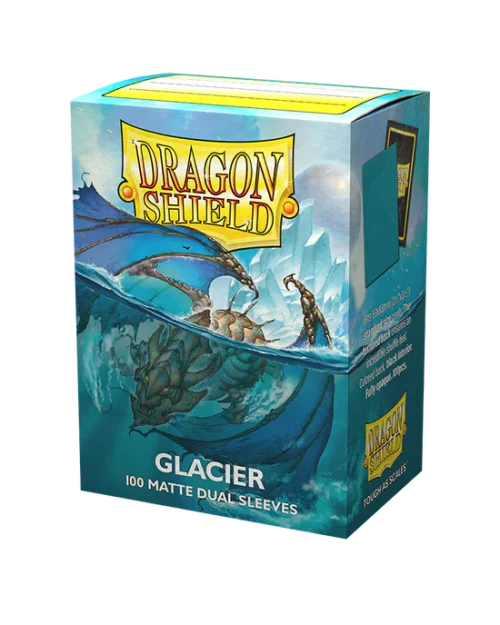 Dragon Shield Dual Matte Sleeves - Glacier (100 Sleeves)