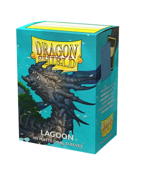 Dragon Shield Dual Matte Sleeves - Lagoon (100 Sleeves)
