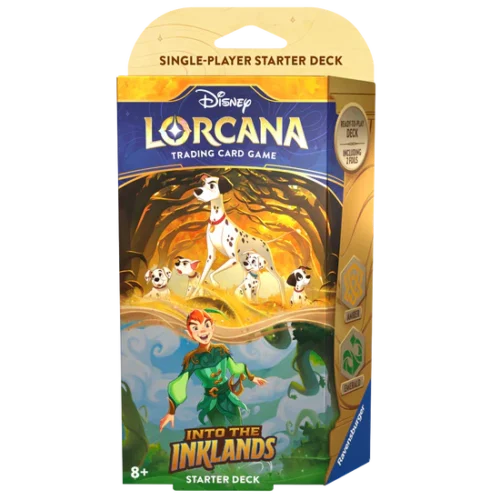 Disney Lorcana TCG - Into The Inklands Starter Deck - Amber and Emerald