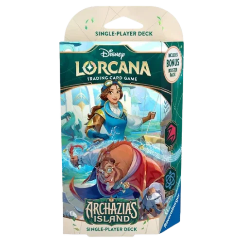 Disney Lorcana TCG - Archazia’s Island Starter Deck - Ruby and Sapphire