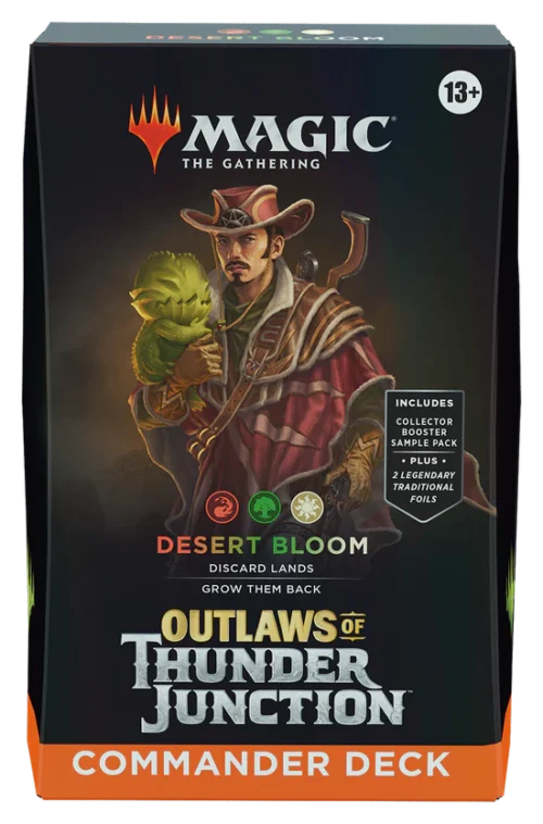 MTG - Outlaws of Thunder Junction Commander Deck - Desert Bloom - EN