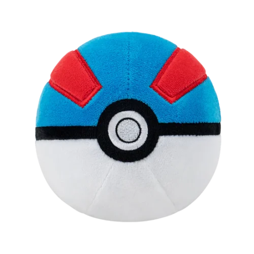 POKEMON PELUCHE GREAT BALL 10CM