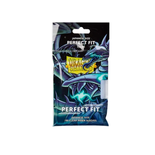 Dragon Shield Japanese Size Perfect Fit Inner Sleeves - Clear Qyonshi (100 Sleeves)