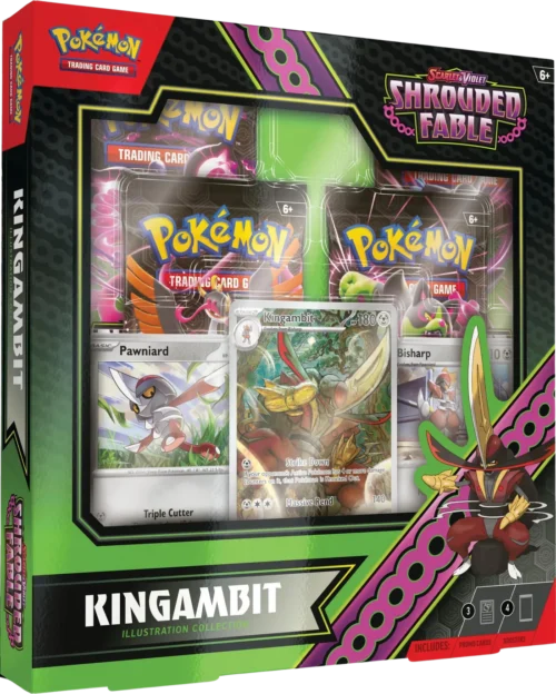 Pokémon TCG: 6.5 Scarlet & Violet - Shrouded Fable EX Illustration Rare-Collection - Kingambit