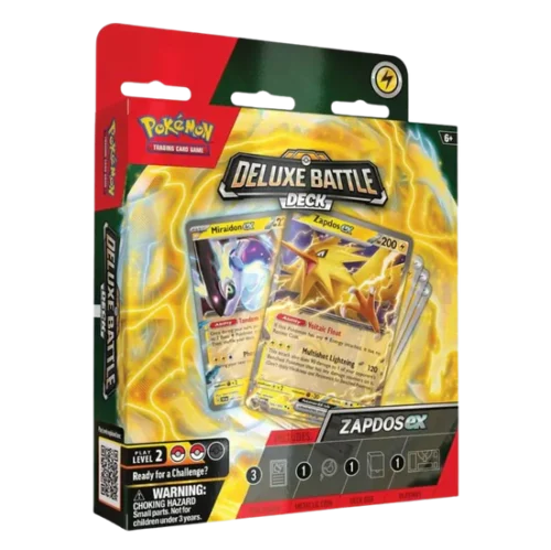 Pokémon TCG: Zapdos ex Deluxe Battle Deck