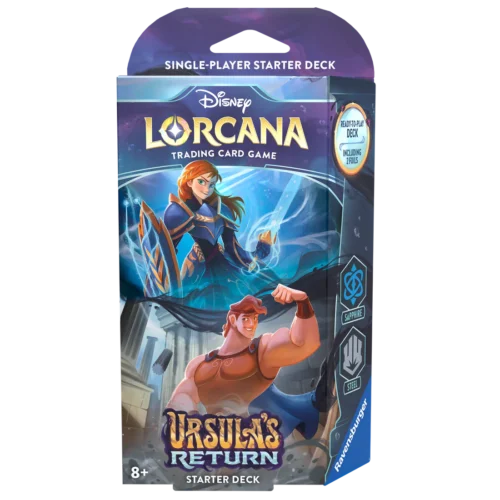 Disney Lorcana TCG - Ursula's Return Starter Deck - Sapphire and Steel
