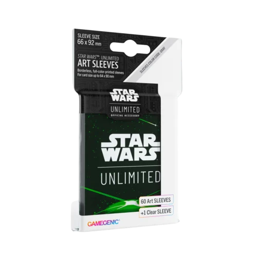 Gamegenic - Star Wars: Unlimited Art Sleeves - Card Back Green