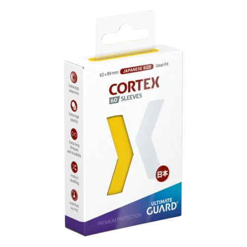 Ultimate Guard Cortex Sleeves Standard Size - Matte Yellow (100)