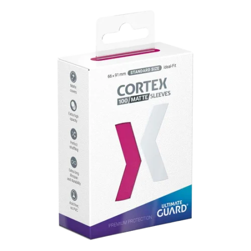 Ultimate Guard Cortex Sleeves Standard Size - Matte Pink (100)