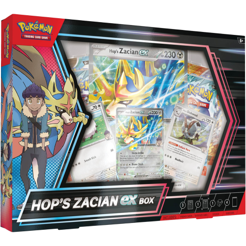 Pokémon TCG: Hop’s Zacian ex Box