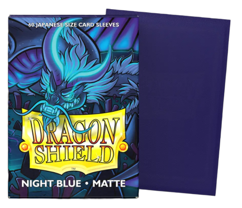 Night Blue - Matte Sleeves - Japanese Size