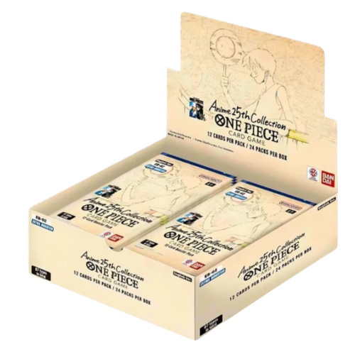 ONE PIECE CARD GAME - Anime 25th Collection [EB02] EXTRA BOOSTER DISPLAY (24 PACKS)
