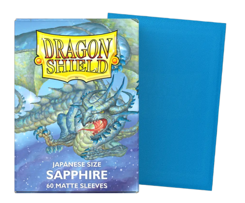 Sapphire - Matte Sleeves - Japanese Size
