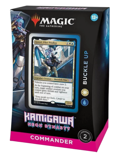 Magic The Gathering: Kamigawa Neon Dynasty Buckle Up Commander Deck