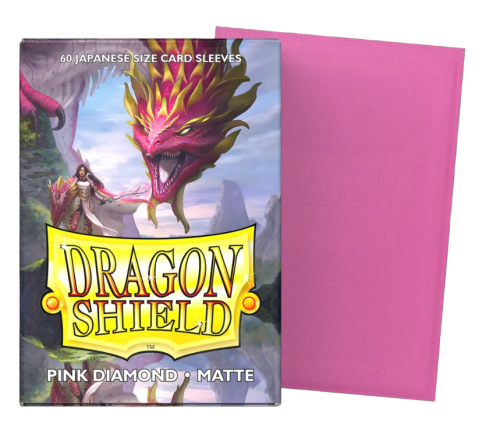 Pink Diamond - Matte Sleeves - Japanese Size
