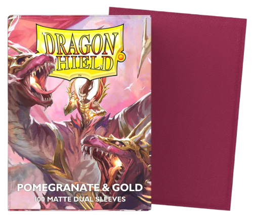 Pomegranate & Gold - Matte Dual Sleeves