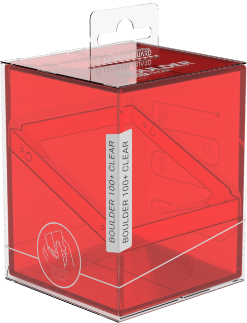 Deck Box – Boulder 100+ – Clear: RUBY