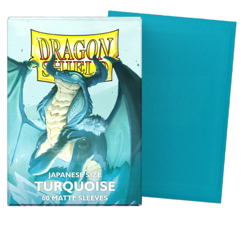 Turquoise - Players' Choice Matte Sleeves - Japanese Size