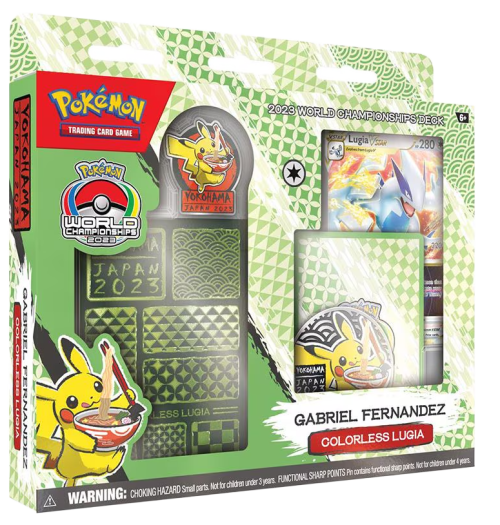 2023 Pokémon World Championships Deck (Gabriel Fernandez, Colorless Lugia)