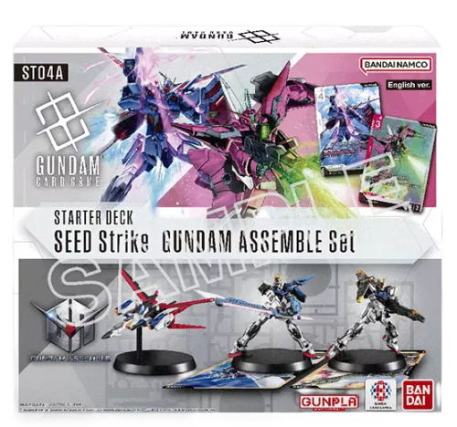 Gundam Card Game – Gundam Assemble Starter Deck SEED Strike (ST04A) – EN
