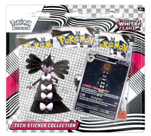 Pokémon Trading Card Game Scarlet & Violet White Flare Tech Sticker Collection Gothitelle