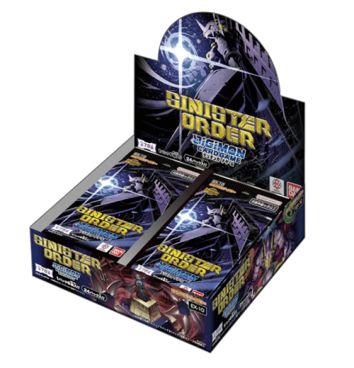 Digimon Card Game - Sinister Order EX10 Extra Booster Display (24 Packs)