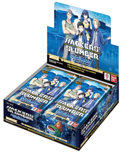Digimon Card Game BT-23 Hackers' Slumber English - 1 Booster Box (24 Boosters)