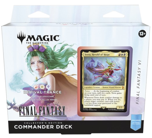 Magic: The Gathering®—FINAL FANTASY Commander Deck Revival Trance (Final Fantasy VI) Collector's Edition