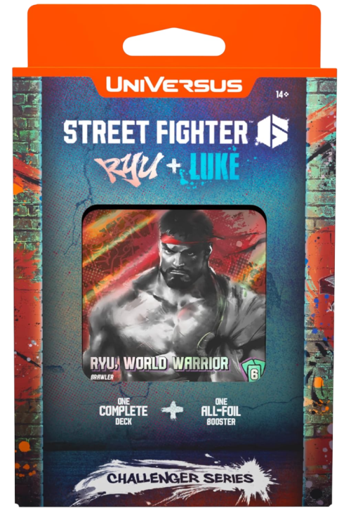 Universus: Challenger Series Deck - Street Fighter 6 (Ryu + Luke)