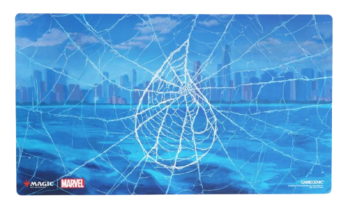 Magic: The Gathering | Marvel's Spider-Man Shiny Playmat - Spider-Man Island