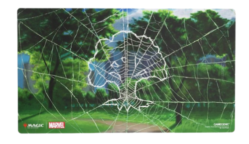 Magic: The Gathering | Marvel's Spider-Man Shiny Playmat - Spider-Man Forest