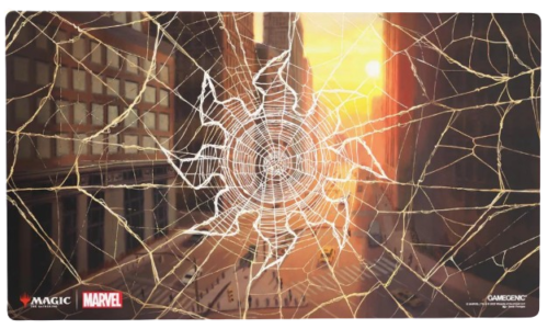 Magic: The Gathering | Marvel's Spider-Man Shiny Playmat - Spider-Man Plains
