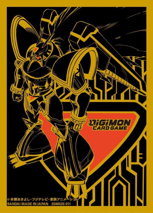 BANDAI Digimon Card Game Official Sleeves - Alphamon