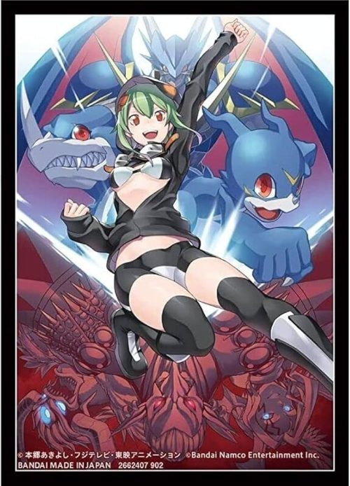 BANDAI Digimon Card Game Official Sleeves - Rina Shinomiya