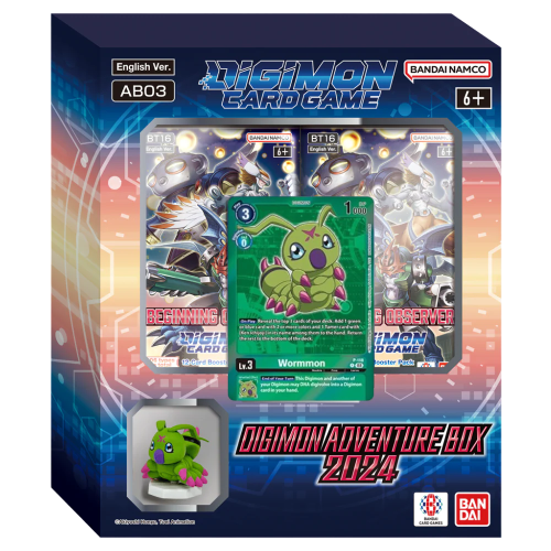 Digimon Card Game Adventure Box 3 AB03 Wormmon - EN