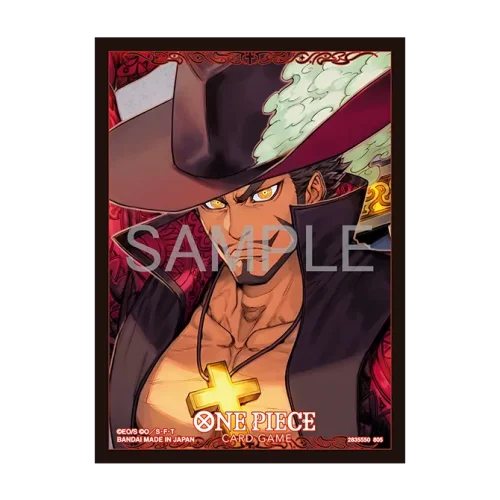 OnePiece OFFICIAL CARD SLEEVES 13 - Dracule Mihawk