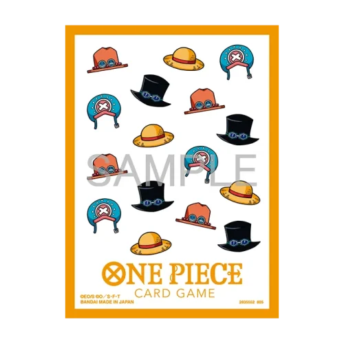 OnePiece OFFICIAL CARD SLEEVES 13 - Hat Patterns
