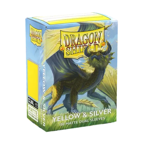 Yellow & Silver - Matte Dual Sleeves