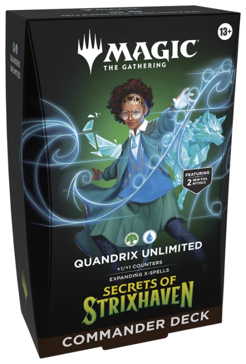 MTG - Secrets of Strixhaven Commander Deck Quandrix Unlimited - EN